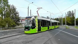 Санкт-Петербург. Трамвай "Чижик" Stadler B85600M. 08.09.2019г.