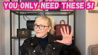 THE ONLY 5 LOUIS VUITTON ITEMS YOU ACTUALLY NEED!  BAGS SLGS AND MORE!