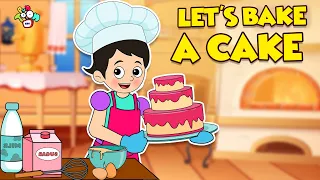 Let's Bake a Cake - Yummy Cake | Animated Stories | English Cartoon | Moral Stories | PunToon Kids