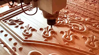 Most Amazing CNC Router Wooden Door Design 🫶 Modern Wood Furniture Door Design 👌👌👌