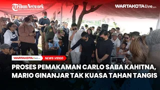 Proses Pemakaman Carlo Saba Kahitna, Mario Ginanjar Tak Kuasa Tahan Tangis