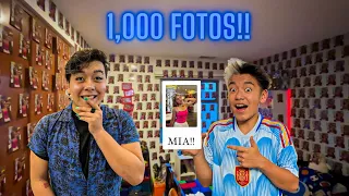 LLENÉ EL CUARTO DE MI HERMANO CON 1,000 FOTOS DE SU CRUSH!!!