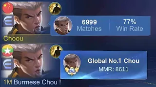 I FINALLY MET BEST CHOU IN THE WORLD !! TOP 1 GLOBAL CHOU