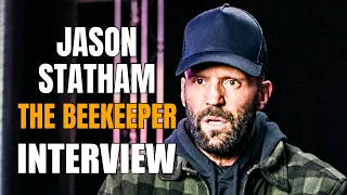 Jason Statham The Beekeeper Movie Interview