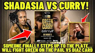 Shadasia Green TO FIGHT Olivia Curry On Jake Paul vs Nate Diaz #boxing #sports #youtube #news #video