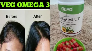 Oziva Plant Based Omega Multi Review || Veg Omega 3 Capsules