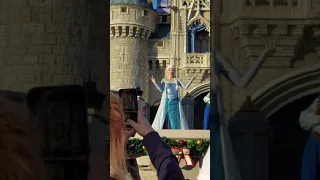 Magic Kingdom Show with Minnie, Mickey, Olaf, Princess Anna and Queen  Elsa