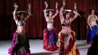 Tribal Scimitars | WildCard BellyDance - Dancing On the Edge