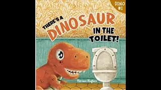 There's a dinosaur in the toilet! (Kids books read aloud by the Odd Socks Nanny family)