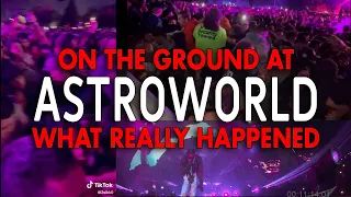 Chaos in the crowd at Astroworld 2021 #astroworld #travisscott #drake