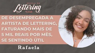 DE DESEMPREGADA A ARTISTA DE LETTERING, FATURANDO MAIS DE 5 MIL REAIS POR MÊS, SE SENTINDO ÚTIL