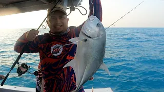 Bertarung Melawan Giant Trevally (GT) dan Kuwe Mangali