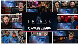 #spiral #trailer #reaction REACTION MASHUP!!! | Spiral: From the Book of SAW TRAILER 2