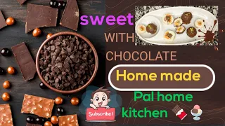 home made chocolaty sweet dish🍨🍫 #explore #viral #trending #PALHOMEKITCHEN🫕😋