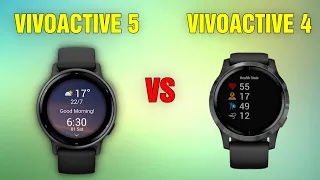 Garmin Vivoactive 5 vs Garmin Vivoactive 4 | Full Specs Compare Smartwatches