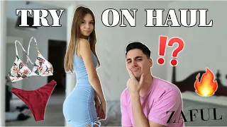 MI NOVIO REACCIONA A MIS OUTFITS - ZAFUL TRY ON HAUL