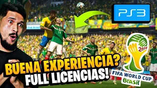 🔥ASI es EL JUEGO del MUNDIAL BRAZIL 2014 para PS3 | HERMOSO Y LICENCIADO🚀