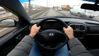 2008 Hyundai Sonata 4 ТагАЗ 2.0 POV Test Drive