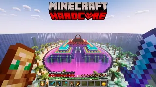 Vacíe un Templo Marino en Minecraft Hardcore...