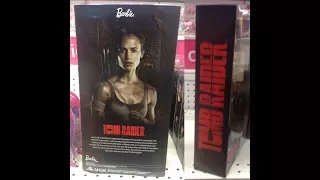 Tomb Raider Barbie Doll. Tomb Raider Movie Barbie, Barbie as Tomb Raider.