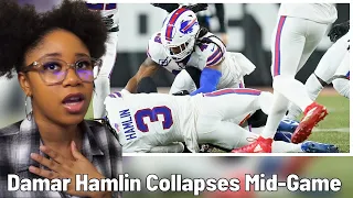 Damar Hamlin Collapses During Buffalo Bills NFL Game | Reaction