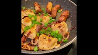 Sausage & Perogies