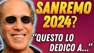 🔴 CELENTANO SANREMO 2024: "QUESTO LO DEDICO A..."