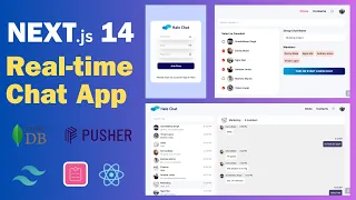 Build & Deploy a Real-Time Chat Messaging App | Next JS, Next Auth, MongoDB, Pusher, Tailwind, React