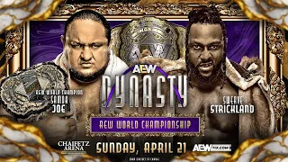 FULL MATCH - Samoa Joe vs. Swerve Strickland – AEW World Championship Match: AEW Dynasty 2024