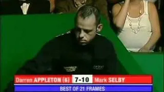 UK Pool WPC 2006 Final - Selby vs. Appleton (6/6)