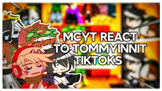 MCYT REACT TO TOMMYINNIT TIKTOK|| DSMP || DREAM TEAM