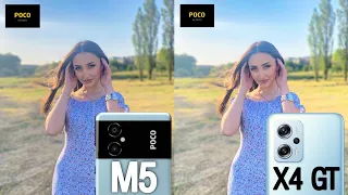 Poco M5 VS Poco X4 GT Camera Test