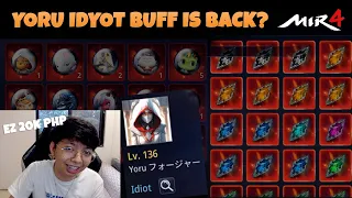 YORU IDYOT BUFF IS BACK? EZ 20k PHP!! - MIR4