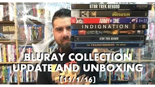 Bluray Collection Update And Unboxing (11/1/16)