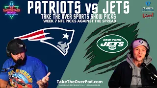 New England Patriots vs New York Jets Week 7 NFL Picks | NFL Picks Against The Spread