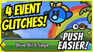 BEAT THE EVENT! 4 Event Glitches! (Blue Bird Saga) - Legend of Slime