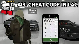 All Cheat Code In LAC Online - Part 1 | HADY