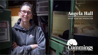 Angela Hall - Head Sawyer - Cummings Lumber