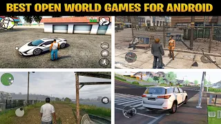 Top 10 BEST OPEN WORLD Games For Android 2023 | HIGH GRAPHICS (Online/Offline)