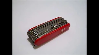 Victorinox Swiss Champ Product Review (Function Guide at 5:30)