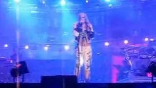 Anastacia Concert After EMA 2004