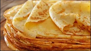 Pancakes "FIVE HUNDRED", which are obtained the first time!And the filling for them, which few peop