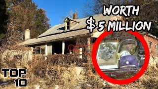 Top 10 Valuable Items Found In Abandoned Homes