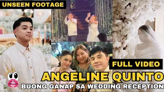 ANGELINE QUINTO AND NONREV DAQUINA WEDDING RECEPTION BUONG GANAP