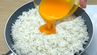 Do you have rice and eggs at home? 😋2 recipes quick, easy and very tasty # 168