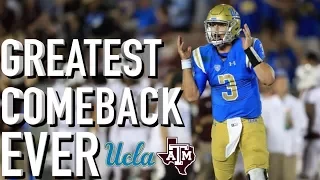 UCLA's Historic Comeback vs. Texas A&M || A Game to Remember