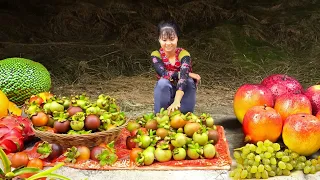 Harvesting Sour Fruit Garcinia Cowa Goes to market sell - Grow eggplant | New Free Bushcraft