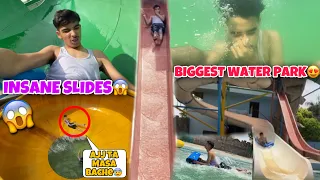 Biggest Water💦In Park Amritsar😱|| *INSANE WATERSLIDES*😰 Summer Season Full Enjoy😍2022