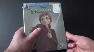 Frozen 2 Blu-Ray+DVD Walmart Exclusive Pin Unboxing.