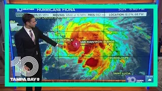 Tracking the Tropics: Hurricane Fiona makes landfall in Puerto Rico
